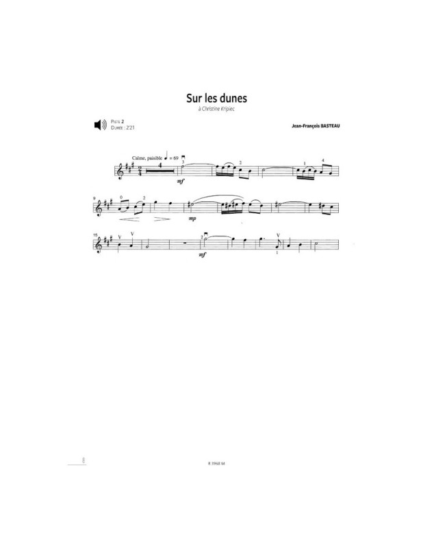 Le Voyage du Melo'Man - Violon et Piano -Editions  Robert Martin