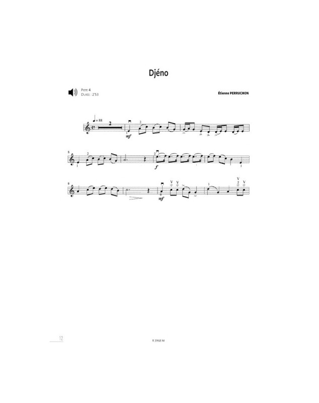Le Voyage du Melo'Man - Violon et Piano -Editions  Robert Martin