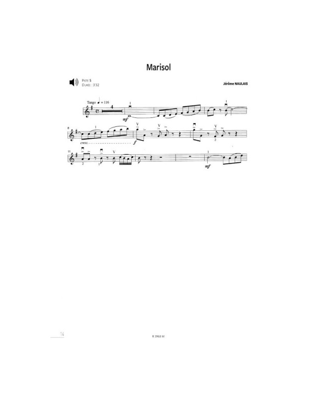 Le Voyage du Melo'Man - Violon et Piano -Editions  Robert Martin