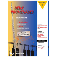 Deux (2) Promenades - Flûte et Piano - Editions Robert Martin