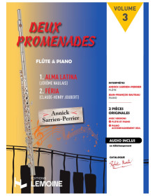 Deux (2) Promenades - Flûte et Piano - Editions Robert Martin