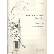 Capriccio - Clarinette Basse Solo - Heinz Joachim Zander