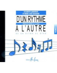D'un rythme à l'autre Vol. 1 (CD)