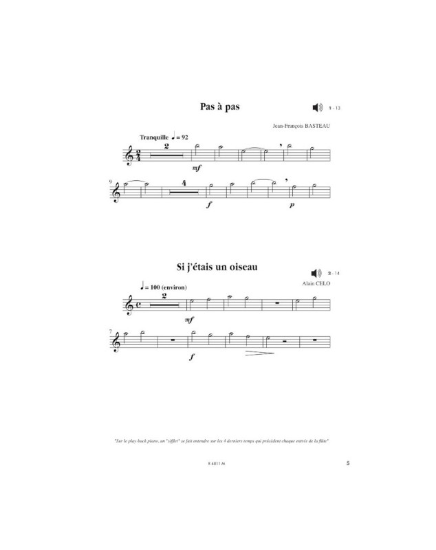 Le Tout Petit Fluté Vol. 1 - Annick Sarrien Perrier - Robert Martin