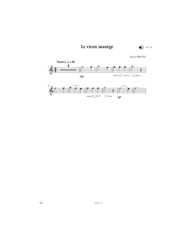 Le Tout Petit Fluté Vol. 1 - Annick Sarrien Perrier - Robert Martin
