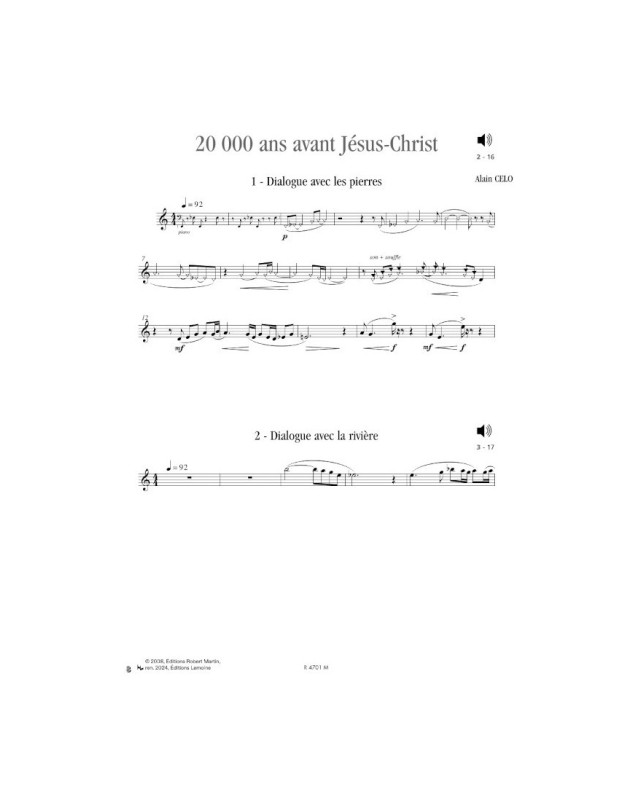 Le Petit Fluté à Travers les Siècles Vol. 7 - Editions Robert Martin
