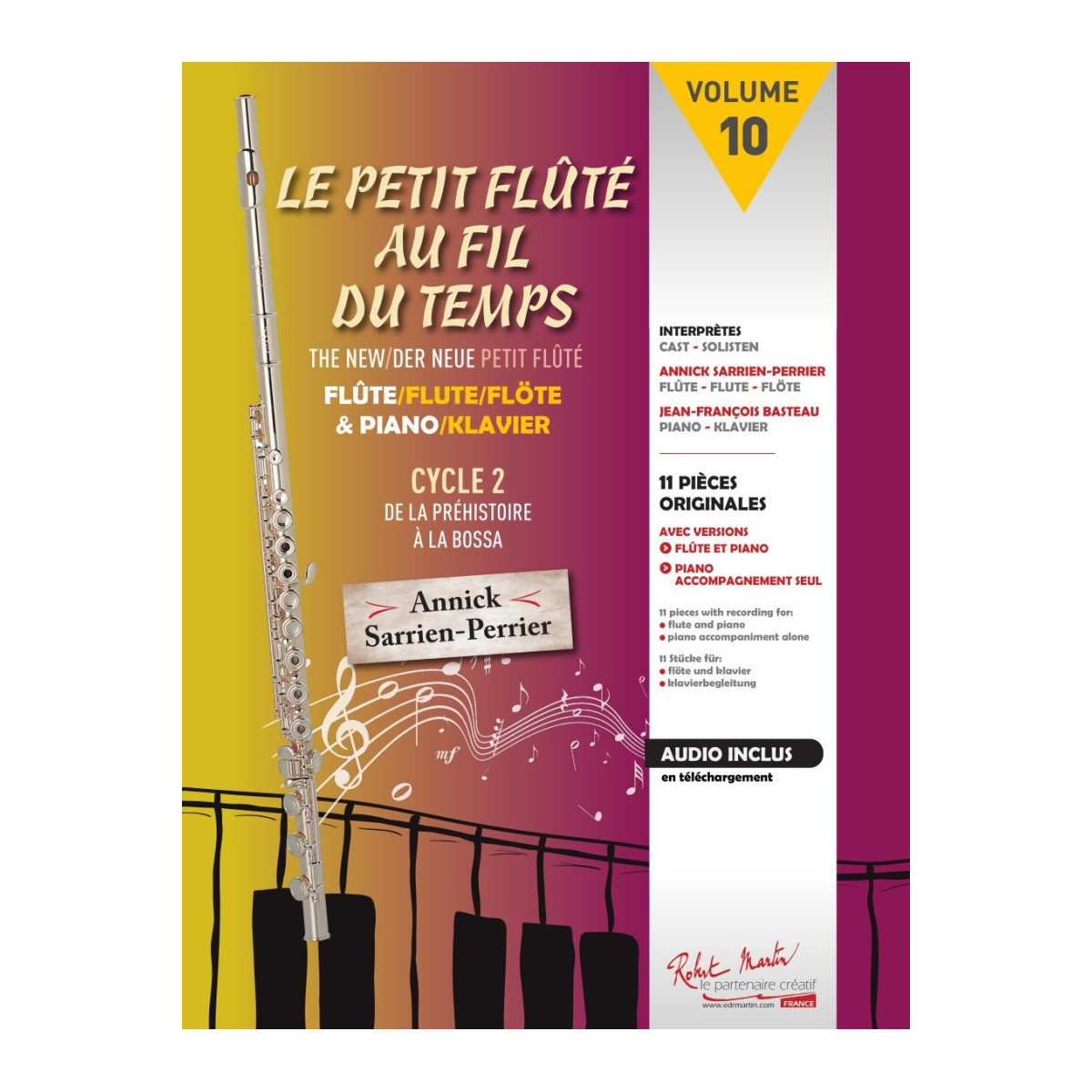 Le Petit Fluté au Fil du Temps Vol. 10 - Editions Robert Martin