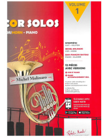 Cor Solos Vol. 1 - Michel Molinaro - Editions Robert Martin