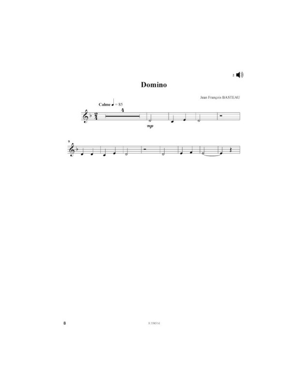 Le Tout Petit Cor Solo - Michel Molinaro - Editions Robert Martin