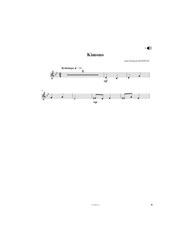 Le Tout Petit Cor Solo - Michel Molinaro - Editions Robert Martin