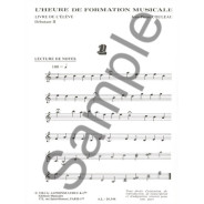 L'heure de formation musicale - Débutant 2 - Elève - Jean-Pierre Couleau