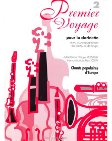 Premier voyage Vol.2 - Clarinette et Piano - Alain Voirpy - Henry Lemoine