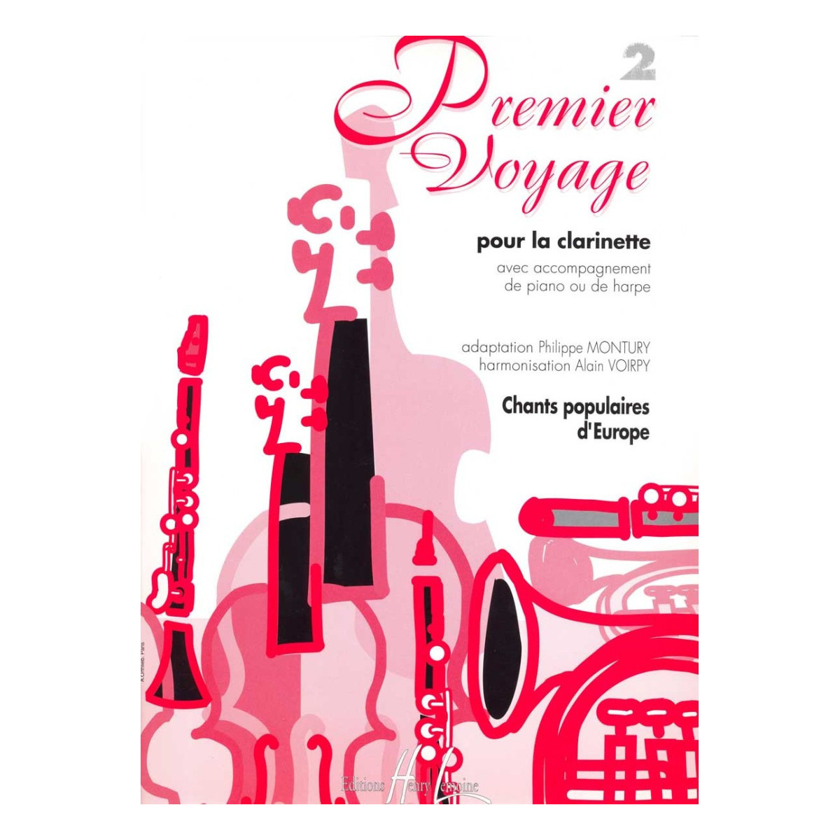 Premier voyage Vol.2 - Clarinette et Piano - Alain Voirpy - Henry Lemoine