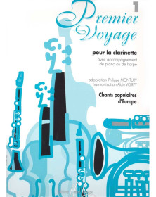 Premier voyage Vol.1 - Clarinette et Piano - Alain Voirpy - Henry Lemoine