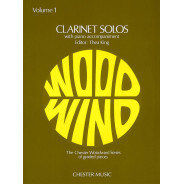 Clarinet Solos Vol. 1 - Clarinette et Piano - Chester Music