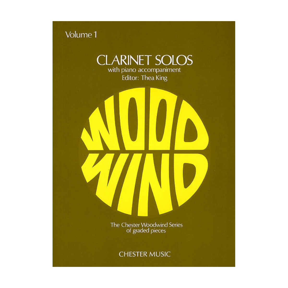 Clarinet Solos Vol. 1 - Clarinette et Piano - Chester Music