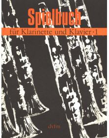 Spielbuch 1 für Klarinette und Klavier - Frank Klüger - dvfm