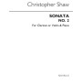 Sonata for Clarinet - Christopher Shaw - Novello