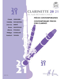Clarinette 20-21 - Aude Richard-Camus  - Editions Henry Lemoine