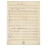 Vltava - La Moldau - Smetana - Facsimile du Manuscrit - Barenreiter