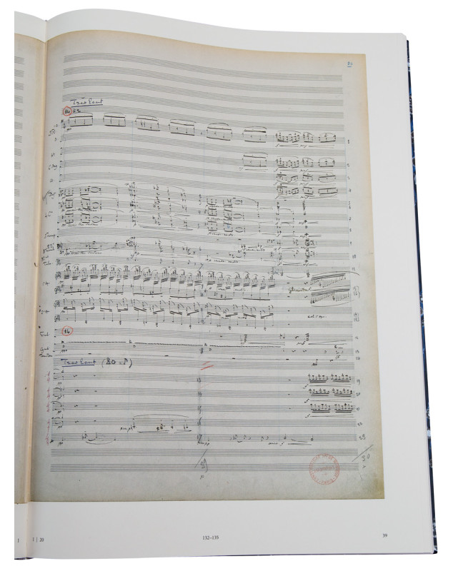 La Mer - Claude Debussy - Facsimilé du Manuscrit - Barenreiter