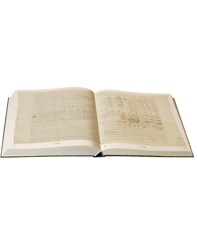 Symphonie N°9 en ré mineur Op. 125 - Beethoven - Facsimile du Manuscrit
