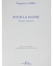Pour la danse - Recueil pour Piano - Huguette Lamba - Henry Lemoine