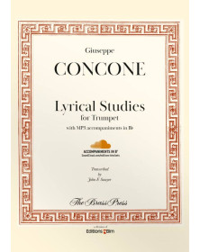 Lyrical Studies - Giuseppe Concone - Trompette - Editions BIM