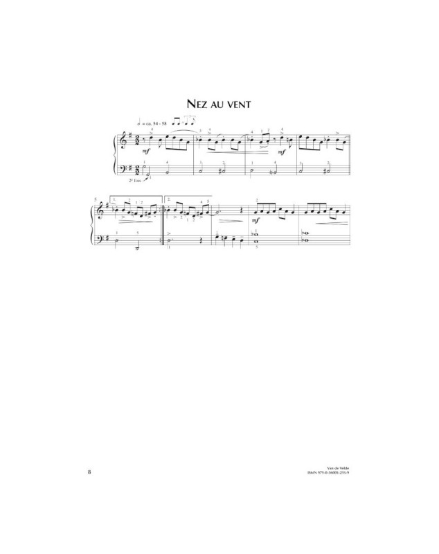 New colours 2 - Piano - Annick Chartreux - Van de Velde