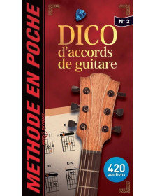 Music en Poche N° 2 : Dictionnaire d'Accords de Guitare