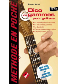 Music en Poche N° 52 : Dico de Gammes pour Guitare