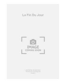 La fin du jour - Georges Hugon - Clarinette et Piano - EMT
