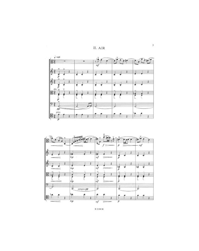 Concerto pour Alto Solo et Orchestre à Cordes - Claude-Henry Joubert