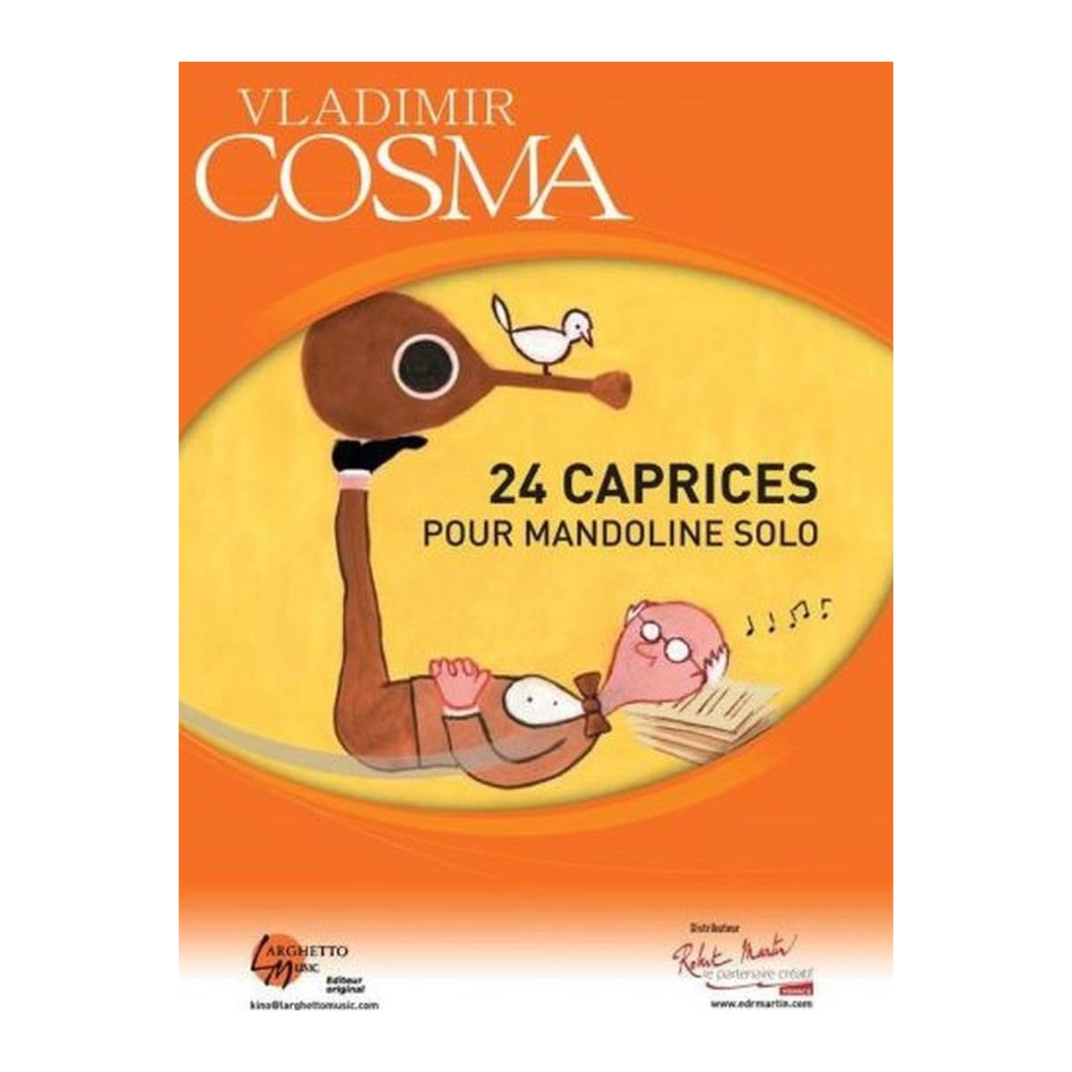24 Caprices - pour Mandoline - Vladimir Cosma - Robert Martin