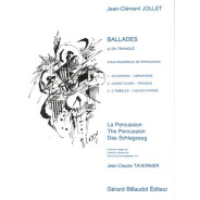 Ballades En Triangle - pour ensemble de percussions - Jean-Clément Jollet