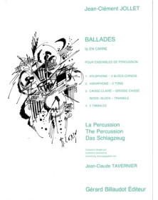 Ballades En Carré - Ensemble de Percussions - Jean-Clément Jollet