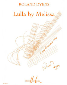 Lulla by Melissa - Partition pour Guitare - Roland Dyens - Henry Lemoine