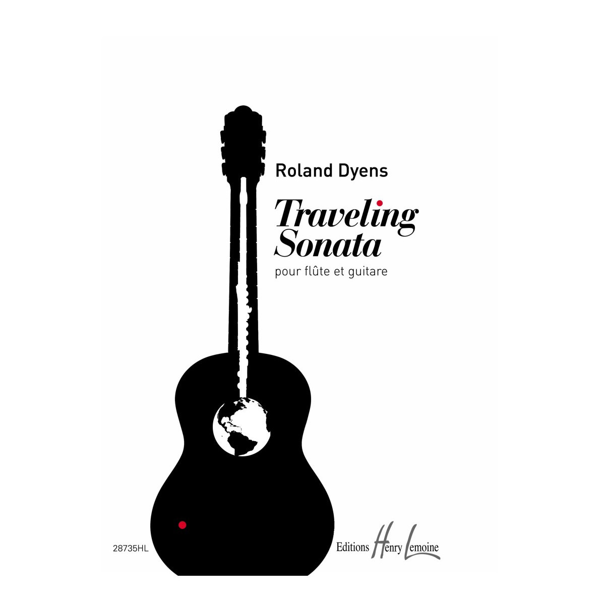 Roland Dyens : Traveling sonata Partition pour Flûte  et Guitare