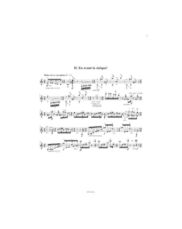 Ville d'Avril - Roland Dyens - Pour Guitare Seule - Henry Lemoine