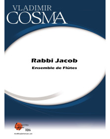 Rabbi Jacob - Partition pour Ensemble de Flûtes - Editions Robert Martin