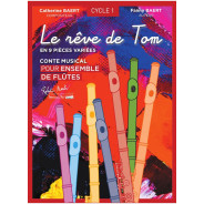 Le rêve de Tom - Pour Ensemble de Flûte - Catherine Baert - Robert Martin