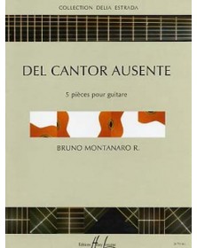 Del Cantor Ausente - Montanaro - Guitare