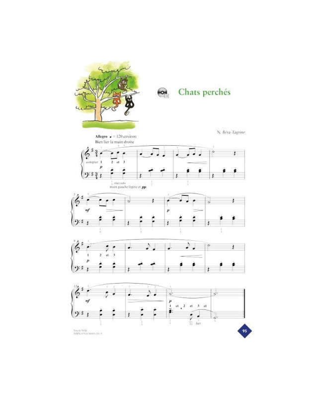 Méthode Tagrine Vol.1 - Piano - Nathalie Béra-Tagrine - Van de Velde