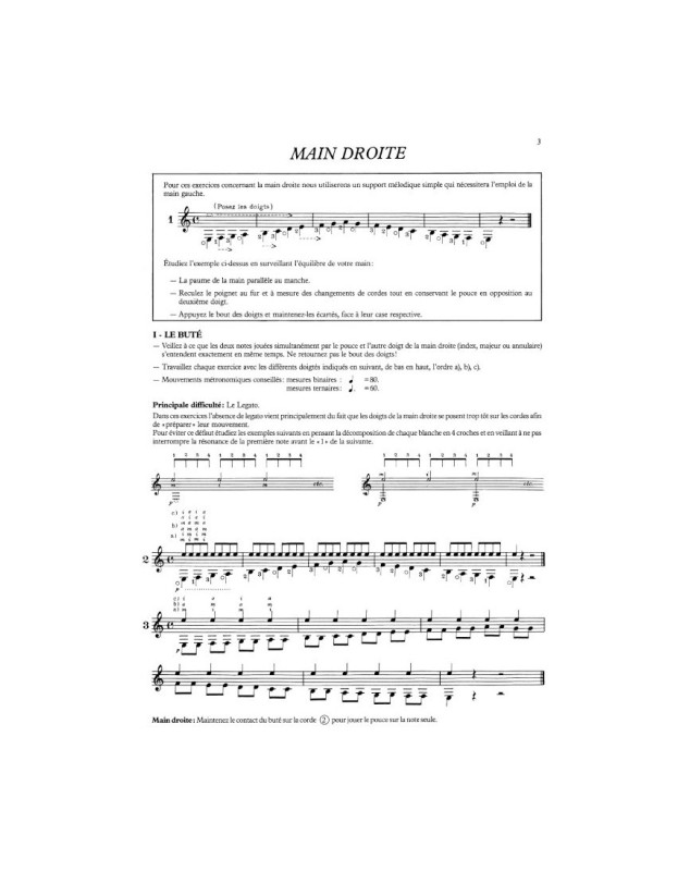 Carnets du guitariste Volume 2 - Yvon Rivoal - Editions Henry Lemoine