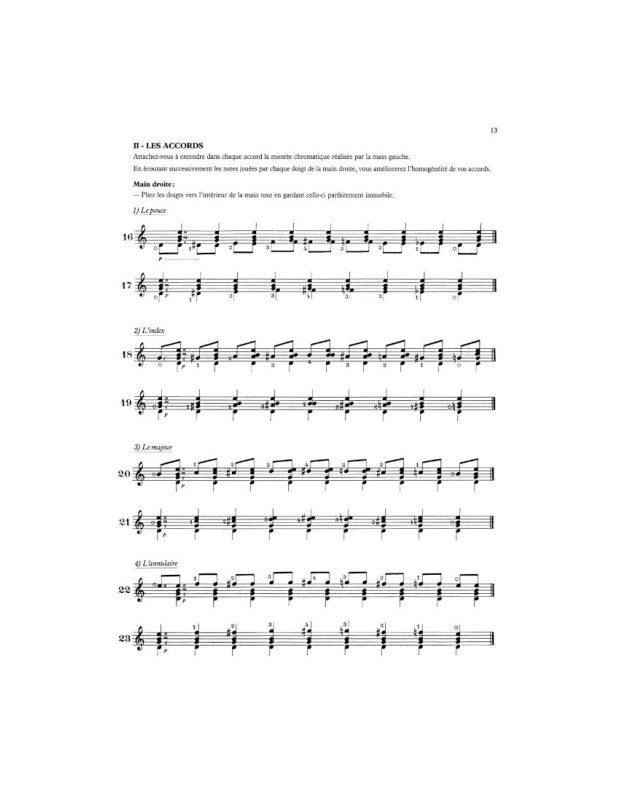 Carnets du guitariste Volume 2 - Yvon Rivoal - Editions Henry Lemoine
