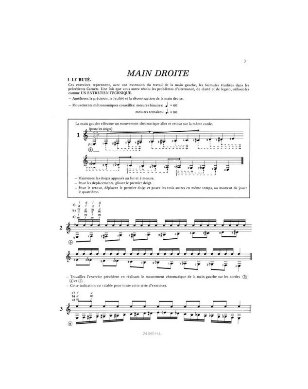 Carnets du guitariste Vol.4 - Yvon Rivoal - Editions Henry Lemoine