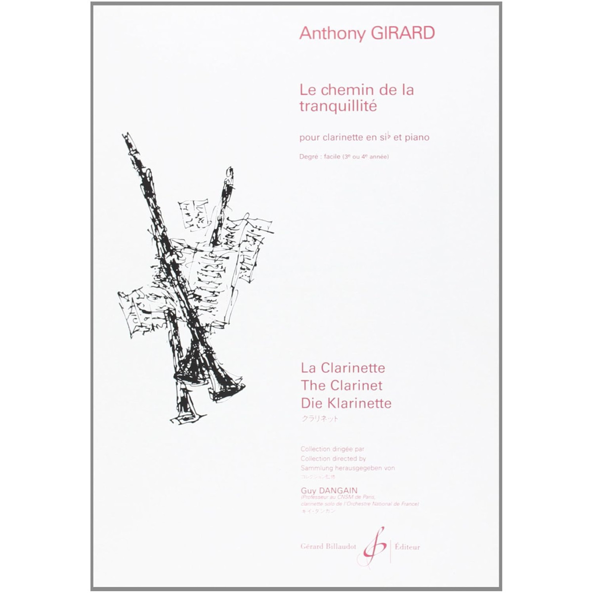 Le chemin de la tranquillité - Clarinette et Piano - Anthony Girard