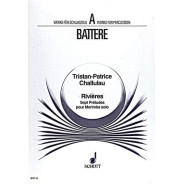 Rivières - Marimba - Tristan-Patrice Challulau - Editions Schott BAT 41