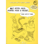 Huit (8) Petites pièces montées pour le dessert - Jean-Claude Diot et Gérard Meunier