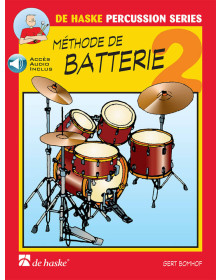 Méthode de Batterie Vol. 2 - Gert Bomhof - Editions De Haske